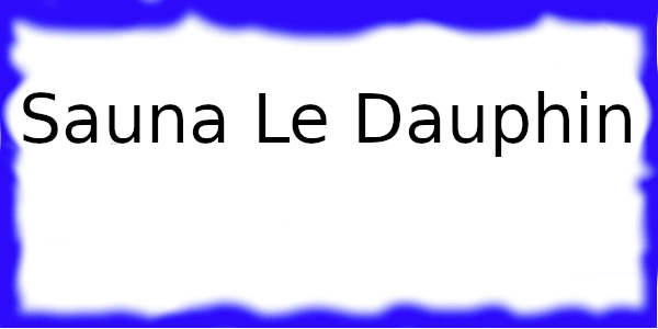 Sauna Le Dauphin