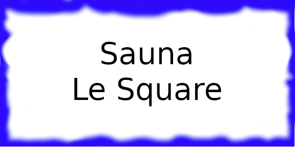 Le Square Sauna