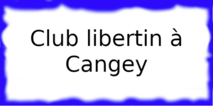 Club échangiste à Cangey