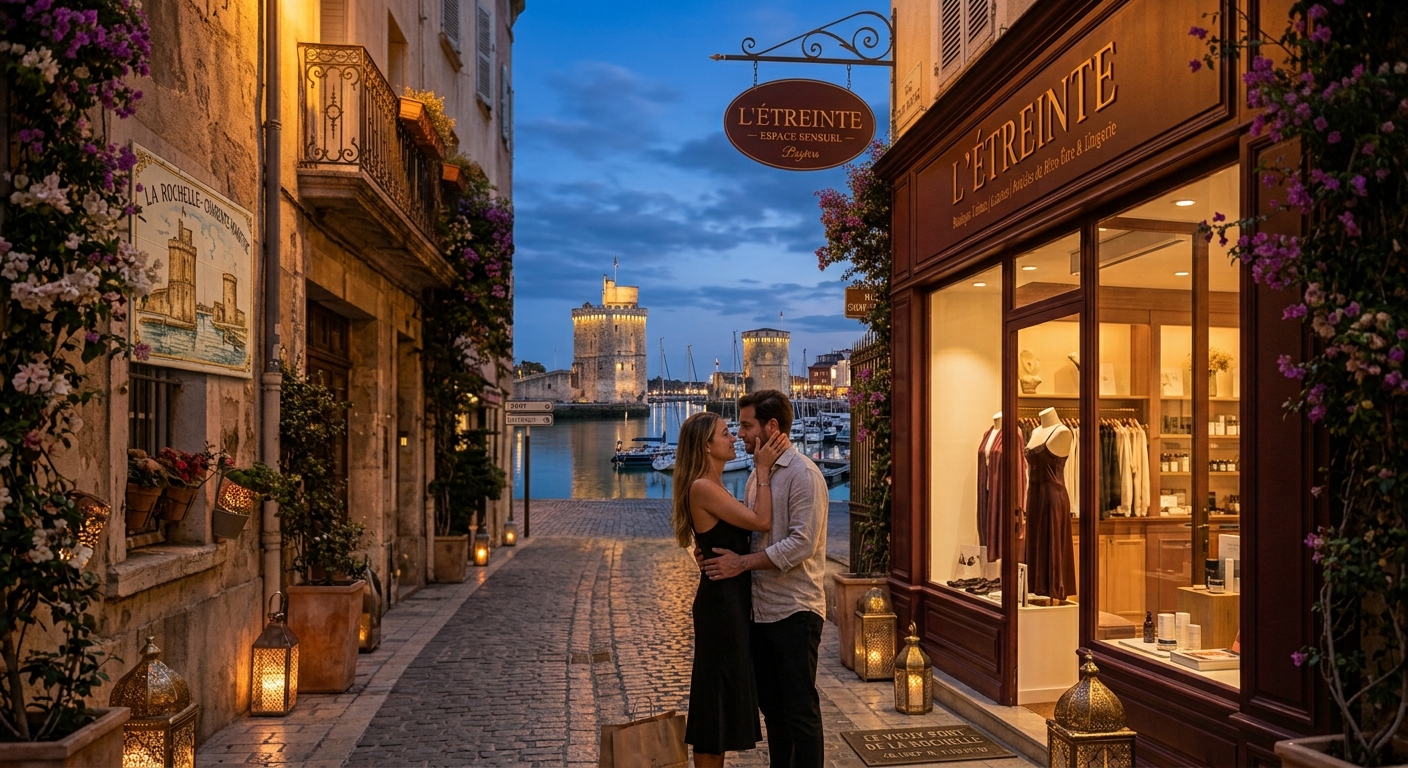 Boutique érotique à La Rochelle Intérieur d'un love shop à La Rochelle