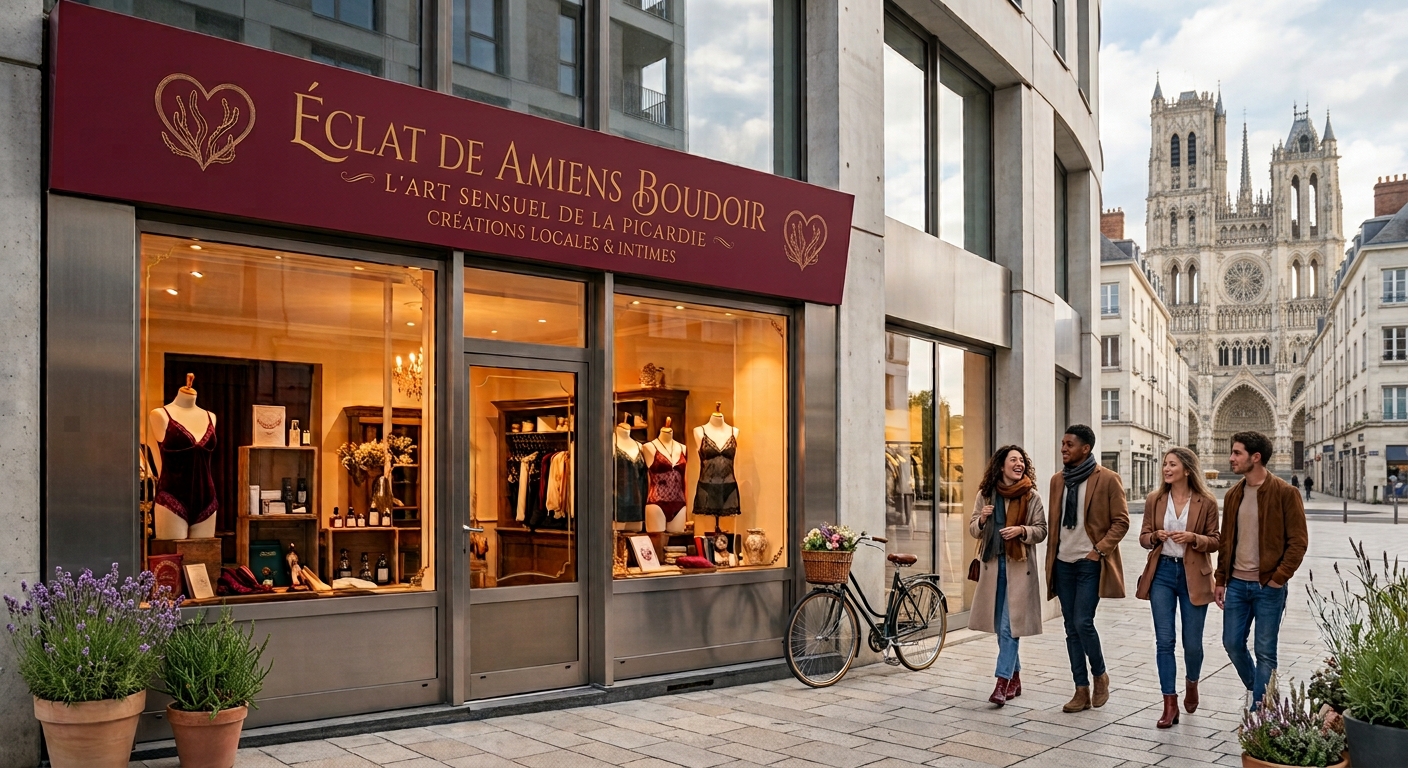 Boutique érotique à Amiens Intérieur d'un love shop à Amiens