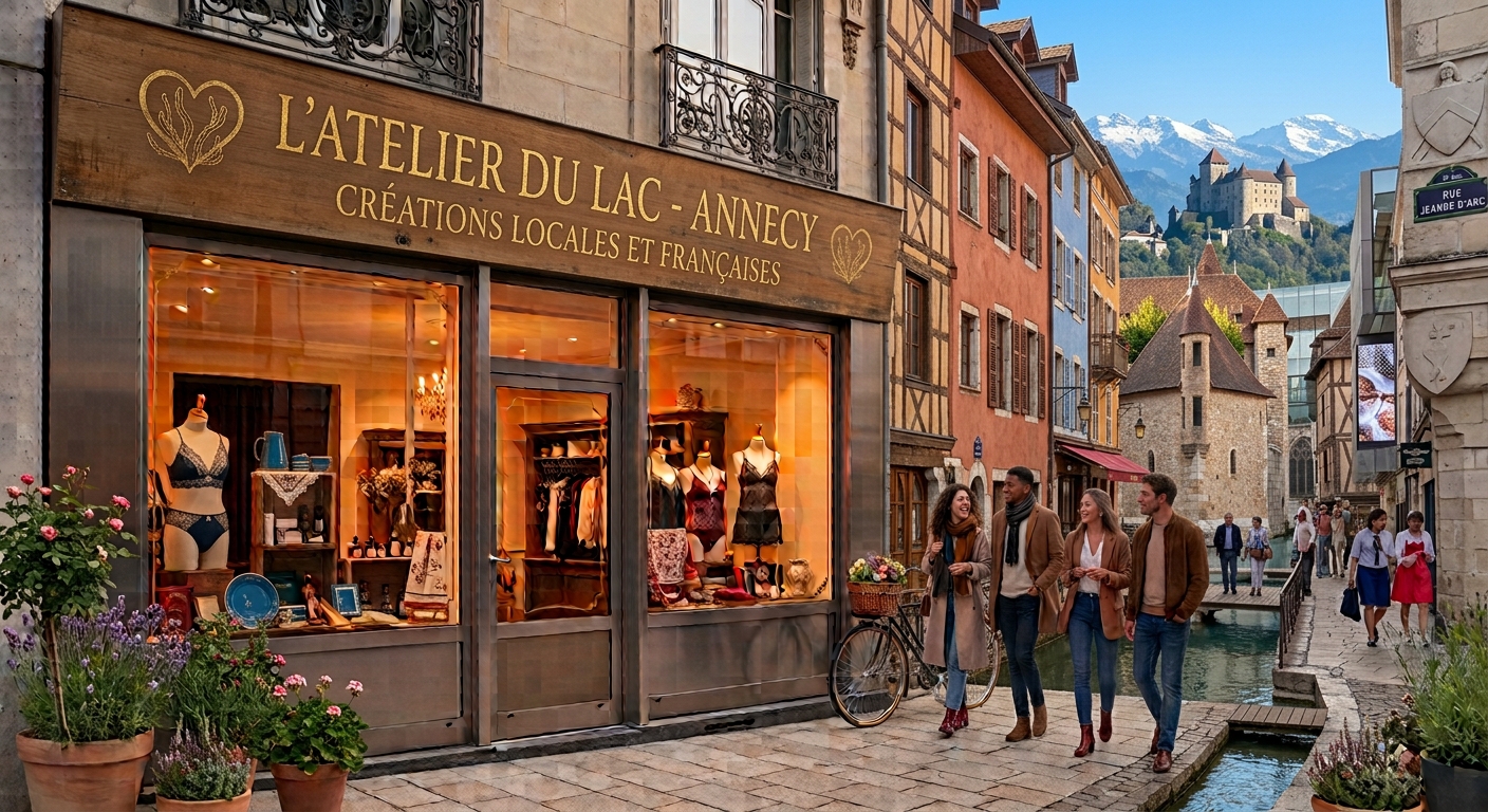 Boutique érotique à Annecy Intérieur d'un love shop à Annecy