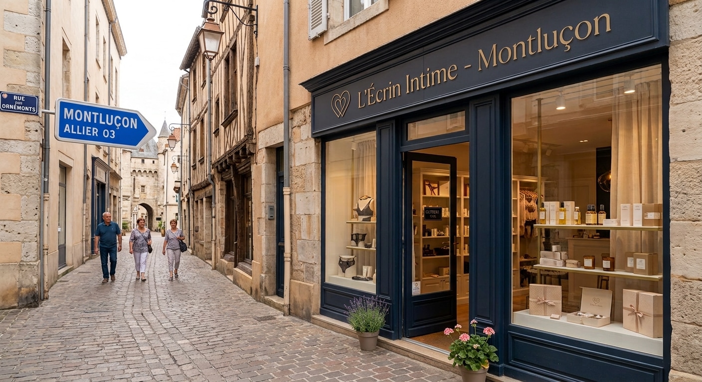 Boutique érotique à Montluçon