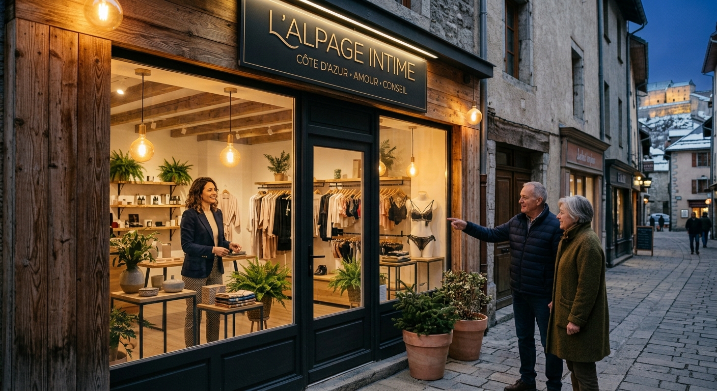 Sex shop dans les Alpes-Maritimes