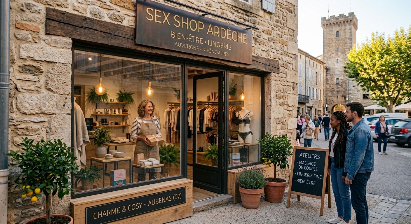 Sex shop en Ardèche