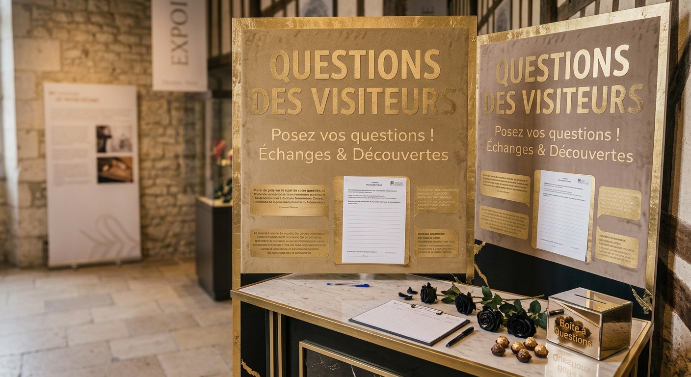 Point d'interrogation stylisé, symbole de la rubrique questions-réponses